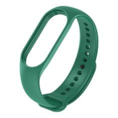 MG Silicone szíj Xiaomi Smart Band 7, dark green