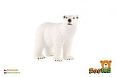 Jegesmedve zoot műanyag 10cm