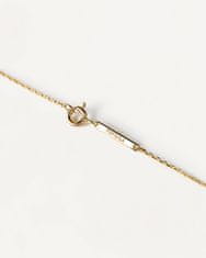 PDPAOLA Gyönyörű aranyozott nyaklánc "D" betű LETTERS CO01-515-U (lánc, medál)
