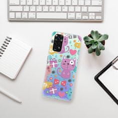 iSaprio Cat pattern 01 szilikon tok Xiaomi Redmi Note 11 / Note 11S