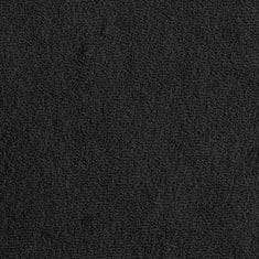 Eurofirany Trotte lepedő elasztikus 120X200+20cm 170 fekete