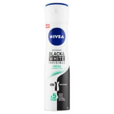 Nivea Black & White Invisible Fresh izzadásgátló spray, 150 ml