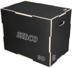 SEDCO Fából készült plyometrikus doboz Sedco BLACKWOOD PLYOBOX 40/50/60 cm