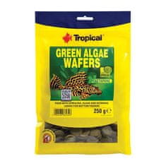 TROPICAL Green Algae Wafers 250g ostya eleség halaknak spirulinával