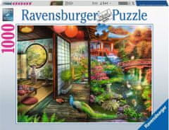 Ravensburger Rejtvény Teaház a Japánkertben, Kyoto 1000 db