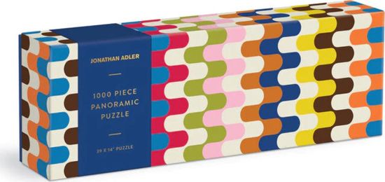 Galison Panoráma puzzle Jonathan Adler - Bargello 1000 darab