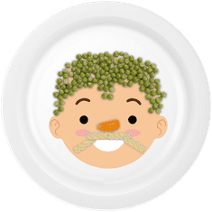 Dooky Happy Plate