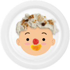 Dooky Happy Plate