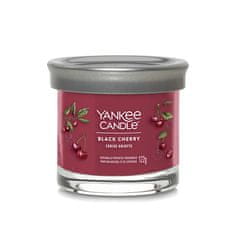 Yankee Candle Illatgyertya Signature tumbler kicsi Black Cherry 122 g