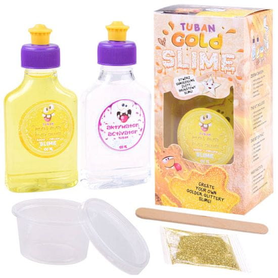 JOKOMISIADA  Slime Gold Shine Glut Gold Za3693 készlet