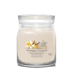 Yankee Candle Illatgyertya Signature közepes Vanilla Creme Brulée 368 g