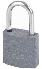 Zár Xlocker GrayXT 25 mm, függő, szürke (6 ks)