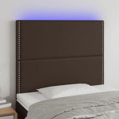 Greatstore barna műbőr LED-es fejtámla 100x5x118/128 cm