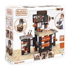 Smoby Black and Decker Mega Workshop vízvezeték-szerelő festő 3in1 100 tartozékok