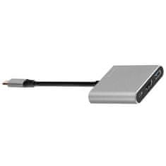 Northix Multi-adapter USB-C-hez – 3 különböző port 