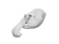 Natec optikai egér SISKIN 2/1600 DPI/Office/Optikai/jobbkezes/Vezeték nélküli USB + Bluetooth/Fehér