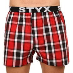 Styx 3PACK Tarka férfi klasszikus boxeralsó sport gumi (B9343536) - méret XL