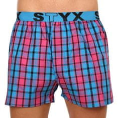 Styx 3PACK Tarka férfi klasszikus boxeralsó sport gumi (B9343536) - méret XL