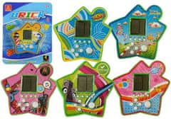 shumee Electronic Game Pocket Tetris Star Green