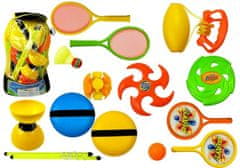 Lean-toys Diabolo frizbi sport készlet