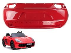 Lean-toys Hátsó lökhárító YSA021 piros lakk járműhöz