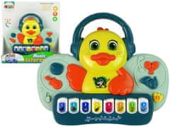 Lean-toys Interaktív Duck Duck zongora DJ hang DJ hangszerek dallamok dallamok