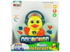 Lean-toys Interaktív Duck Duck zongora DJ hang DJ hangszerek dallamok dallamok