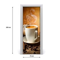 tulup.hu Ajtó méretű poszter csésze kávé 85x205 cm