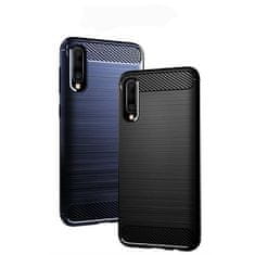 IZMAEL Carbon Bush TPU tok Samsung Galaxy M30 telefonhoz KP19394 kék