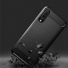 IZMAEL Carbon Bush TPU tok Samsung Galaxy M30 telefonhoz KP19394 kék