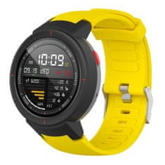 BStrap Silicone szíj Xiaomi Amazfit Verge, yellow