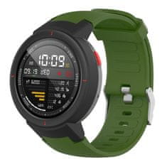 BStrap Silicone szíj Xiaomi Amazfit Verge, green