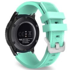 BStrap Silicone Sport szíj Samsung Gear S3, teal