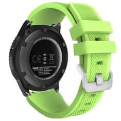 BStrap Silicone Sport szíj Garmin Venu 2, green