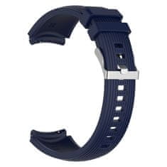 BStrap Silicone Davis szíj Samsung Gear S3, dark blue