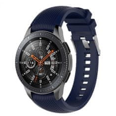 BStrap Silicone Davis szíj Samsung Gear S3, dark blue