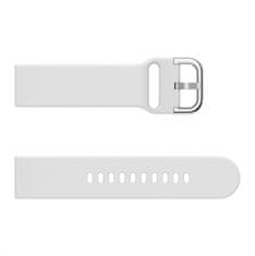 BStrap Silicone szíj Samsung Galaxy Watch Active 2 40/44mm, white