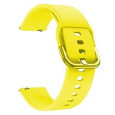 BStrap Silicone V2 szíj Huawei Watch GT2 42mm, yellow