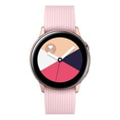 BStrap Silicone Line (Large) szíj Samsung Galaxy Watch Active 2 40/44mm, pink