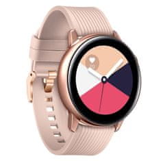 BStrap Silicone Line (Large) szíj Samsung Galaxy Watch Active 2 40/44mm, apricot