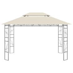 shumee krémszínű pavilon 4 x 3 x 2,7 m 160 g/m²