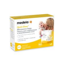 Medela sterilizáló gyors tisztító mikrohullámú zacskók 5 db