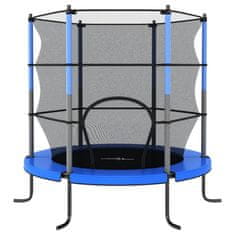 shumee kerek kék trambulin védőhálóval 140 x 160 cm
