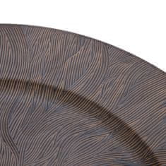 Homla Dekoratív tálca ANTA barna 33 cm