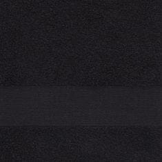 Homla BAFI törölköző fekete 70x130 cm