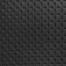 Homla ZEMI NEW dombornyomott ágytakaró fekete 200x220 cm