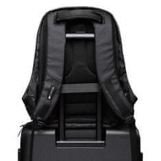 Canyon BP-9 lopásgátló hátizsák, 15,6" - 17" laptophoz, integrált USB csatlakozóval, fekete színben