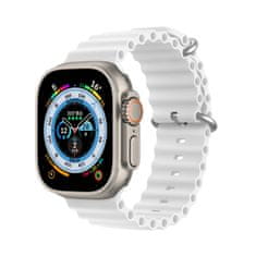 Dux Ducis Strap szíj Apple Watch 42/44/45mm, white