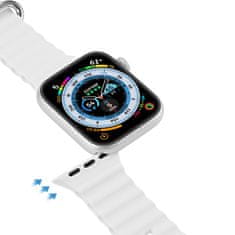 Dux Ducis Strap szíj Apple Watch 42/44/45mm, white