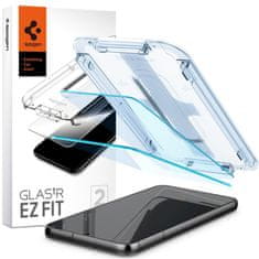 Spigen EDZETT ÜVEG SPIGEN GLAS.TR "EZ FIT" 2 CSOMAGOS GALAXY S23 CLEAR